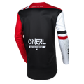 Dres ONEAL Element Warhawk čierno bielo červený 