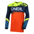 Dres ONEAL Element Shocker modro oranžový detský 