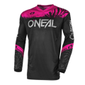 Dres ONEAL Element Shocker čierno ružový dámsky