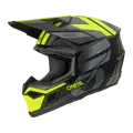 Prilba ONEAL 3SRS Ride čierno sivo žltá lesklá