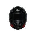 Prilba AGV Tourmodular Perception čierno červená
