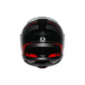 Prilba AGV Tourmodular Perception čierno červená