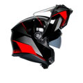 Prilba AGV Tourmodular Perception čierno červená