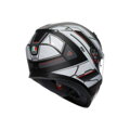 Prilba AGV K3 Rivia čierno biela matná