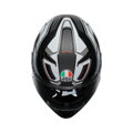 Prilba AGV K3 Rivia čierno biela matná