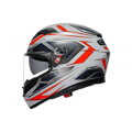 Prilba AGV K3 Space bielo červená fluo matná