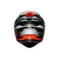 Prilba AGV K1 S Fastlap čierno sivo červená