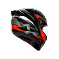 Prilba AGV K1 S Fastlap čierno sivo červená