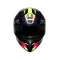 Prilba AGV K1 S Fastlap čierno fialovo ružová