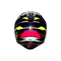 Prilba AGV K1 S Fastlap čierno fialovo ružová