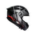 Prilba AGV K6 S Karve čierno sivo červená matná