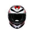 Prilba AGV K6 S Karve čierno bielo červená matná