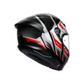 Prilba AGV K6 S Karve čierno bielo červená matná