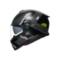 Prilba AGV K7 Kyber sivo žltá fluo matná