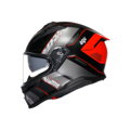 Prilba AGV K7 Kyber čierno červená