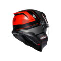 Prilba AGV K7 Kyber čierno červená