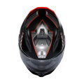 Prilba AGV K7 Kyber čierno červená