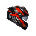 Prilba AGV K7 Taurax čierno červená