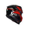 Prilba AGV K7 Taurax čierno červená