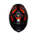 Prilba AGV K7 Taurax čierno červená