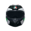 Prilba AGV K3 Wing Italy čierna lesklá