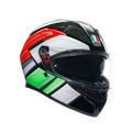 Prilba AGV K3 Wing Italy čierna lesklá