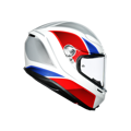 Prilba AGV K6 Multi Hyphen bielo červeno modrá