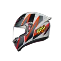 Prilba AGV K1 S Blipper sivo červená 