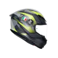 Prilba AGV K6 S Excite camo žltá fluo matná