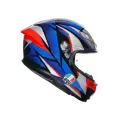 Prilba AGV K6 S Slashcut čierno modro červená 