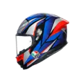 Prilba AGV K6 S Slashcut čierno modro červená 