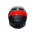 Prilba AGV K6 S Slashcut čierno sivo červená 
