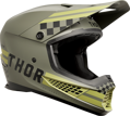 Prilba THOR Sector 2 Combat zeleno čierna matná 