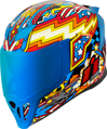 Prilba ICON Airflite Flyboy modrá 