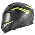 Vyklápacia prilba NOX N968 Shift čierno žltá fluo matná