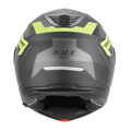 Vyklápacia prilba NOX N968 Shift čierno žltá fluo matná