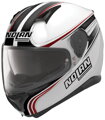 Prilba NOLAN N87 RAPID N-COM 17 Metal White integrálna vystavená