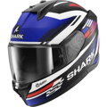 Prilba SHARK D-Skwal 3 Firstlap čierno modro červená matná KBR