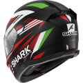 Prilba SHARK D-Skwal 3 Firstlap čierno červeno zelená matná KRG