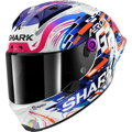 Prilba SHARK Aeron GP Zarco GP France 2023 fialovo modrá DVB