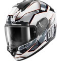 Prilba SHARK Ridill 2 Matrix Camo bielo strieborno červená WSR