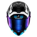 Prilba SHARK SPARTAN GT PRO Carbon Zarco Track Racer karbónovo bielo modrá DWB