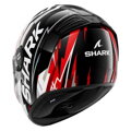 Prilba SHARK SPARTAN RS Hibolt čierno červeno chrómová KRU
