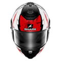 Prilba SHARK SPARTAN RS Hibolt čierno červeno chrómová KRU