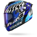 Prilba SHARK Aeron Speed-Fancy karbónovo bielo modrá DWB