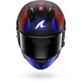 Prilba SHARK Aeron Speed-Tech karbónovo modro červená DBR