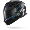 Prilba SHARK D-Skwal 3 Streetrush čierno zeleno chrómová KGU