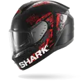 Prilba SHARK Ridill 2 Speed-Vib čierno antracitovo červená matná KAR