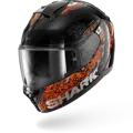 Prilba SHARK Ridill 2 Speed-Vib čierno antracitovo oranžová KAO