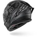 Prilba SHARK Skwal Cup Speed-Fancy čierno antracitovo strieborná KAS